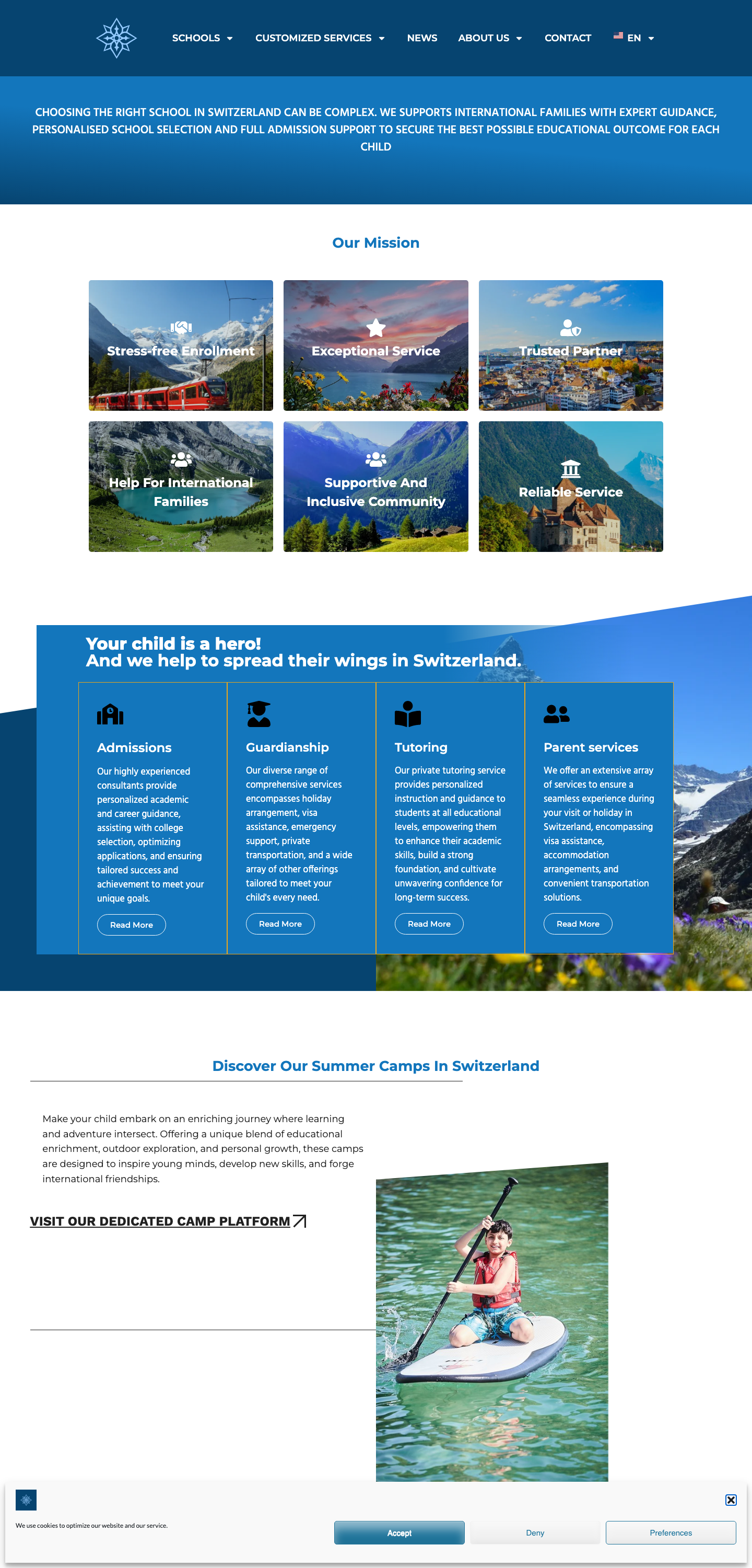 Edelweiss Panorama website